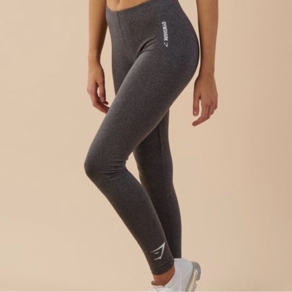 Gymshark Ark Marled Grey Charcoal Leggings